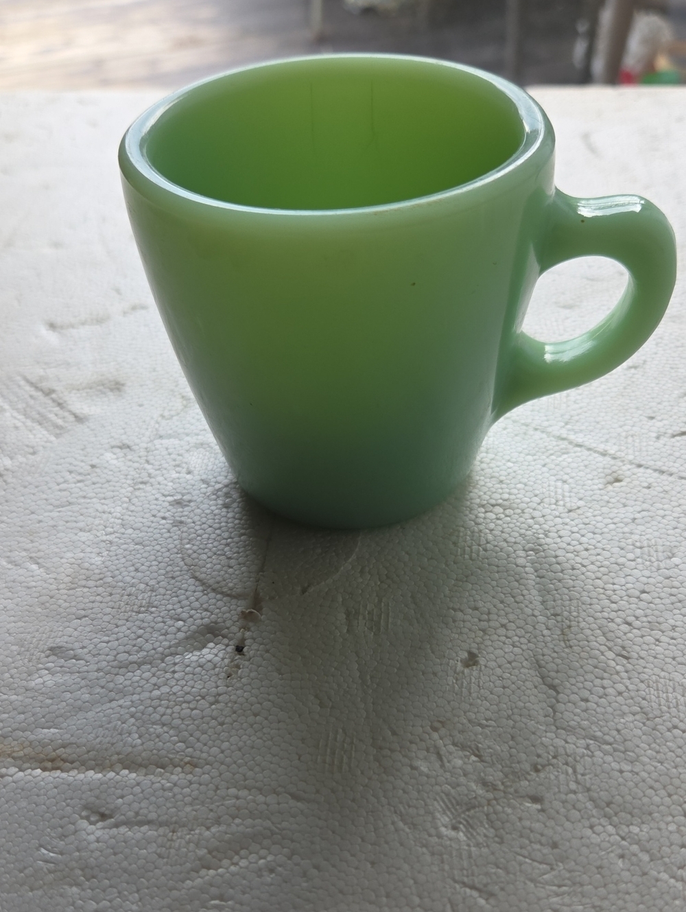 Fire King Jadite 6oz Mug Old